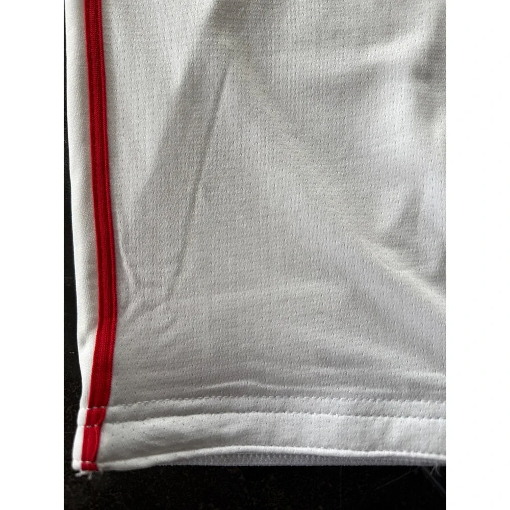 Nike Baseball Softball Knicker Pants White Red Stripe Dri-FIT Mens XL  Athletic